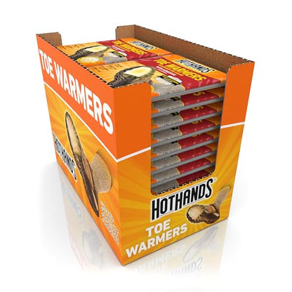 HotHands Toe Warmers - Long Lasting, Odorless, Air Activated - Up to 8 Hours of Heat - 40 Pair
