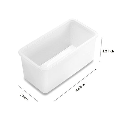 RC Non Stick Musubi Maker Press, BPA Free Sushi Making Kit Onigiri Mold, Non-Toxic Luncheon Meat Press Hawaiian Spams Musubi Maker Mold (White)