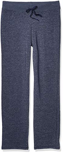 Hanes Women's French Terry Pant, Navy Heather, X-Large