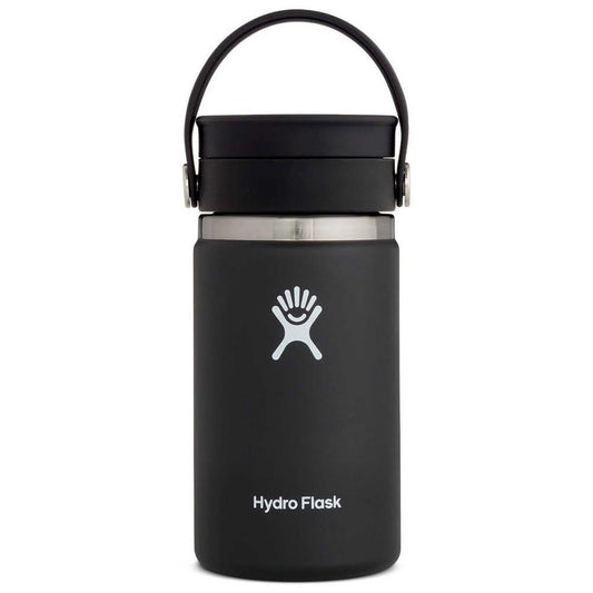 Hydro Flask 12 oz Wide Mouth Bottle with Flex Sip Lid Black