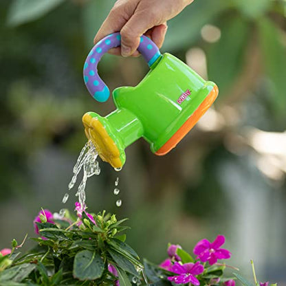 Nuby Watering Can Bath or Outdoor Toy for Toddlers and Kids - Spring and Summer Outside Play -18+ Months - Interactive and Fun Baby Bath Essentials