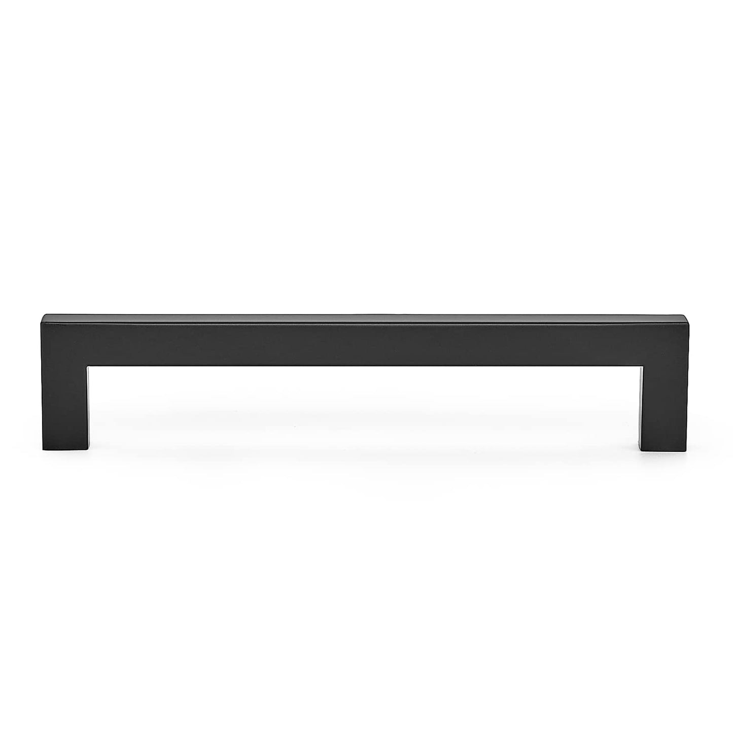 Ravinte 30 Pack 6-1/4 Inch Kitchen Square Cabinet Handles Matte Black Stainless Steel Drawer Pulls Hardware