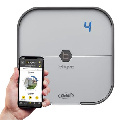 Orbit 57915 B-hyve 4-Zone Indoor Smart Sprinkler Controller