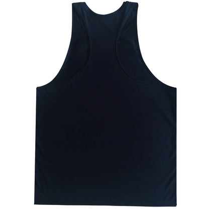 GZXISI Men's Gym Bodybuilding Stringer Tank Top Workout Muscle Cut Shirt Fitness Sleeveless Vest (Black, XX-Large)