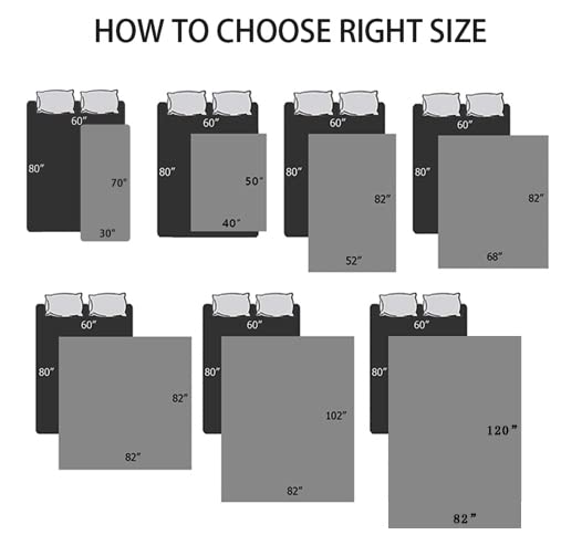 Ameritex Waterproof Blanket Reversible Dog Bed Cover Pet Blanket for Furniture Bed Couch Sofa