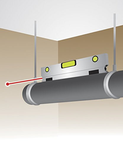 Johnson Level & Tool 40-6184 Magnetic Torpedo Laser Level, Silver & Black, 1 Laser Level