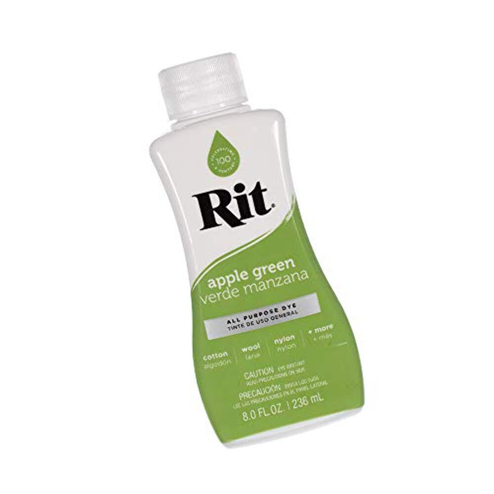 Rit Dye Liquid – Wide Selection of Colors – 8 Oz. (Black)