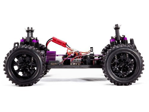 Redcat Racing Electric Volcano EPX Truck with 2.4GHz Radio, 7.2v 1800mAh NiMh and Charger Included (1/10 Scale), Red