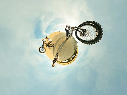 GoPro MAX — Waterproof 360 + Traditional Action Camera with Touch Screen Spherical 5.6K30 HD Video 16.6MP 360 Photos 1080p Live Streaming Stabilization