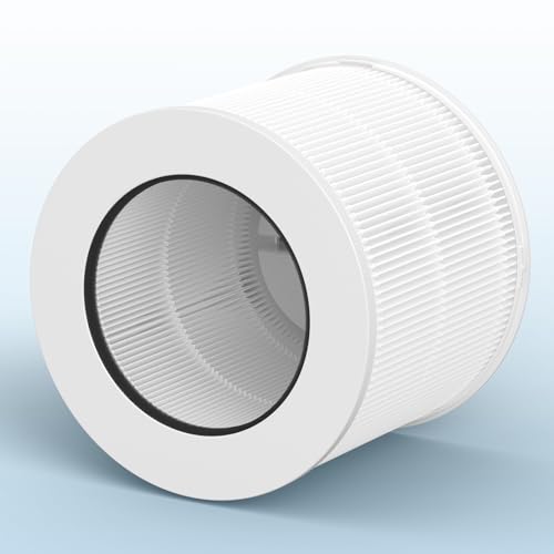 12020 Filter Replacement Compatible with Clorox Tabletop Air Purifier model # 11020 and Clorox Tabletop Smart Air Purifier model # 11021, 12020 HEPA Filter with 200 Sq. Ft. Capacity, 2 Pack