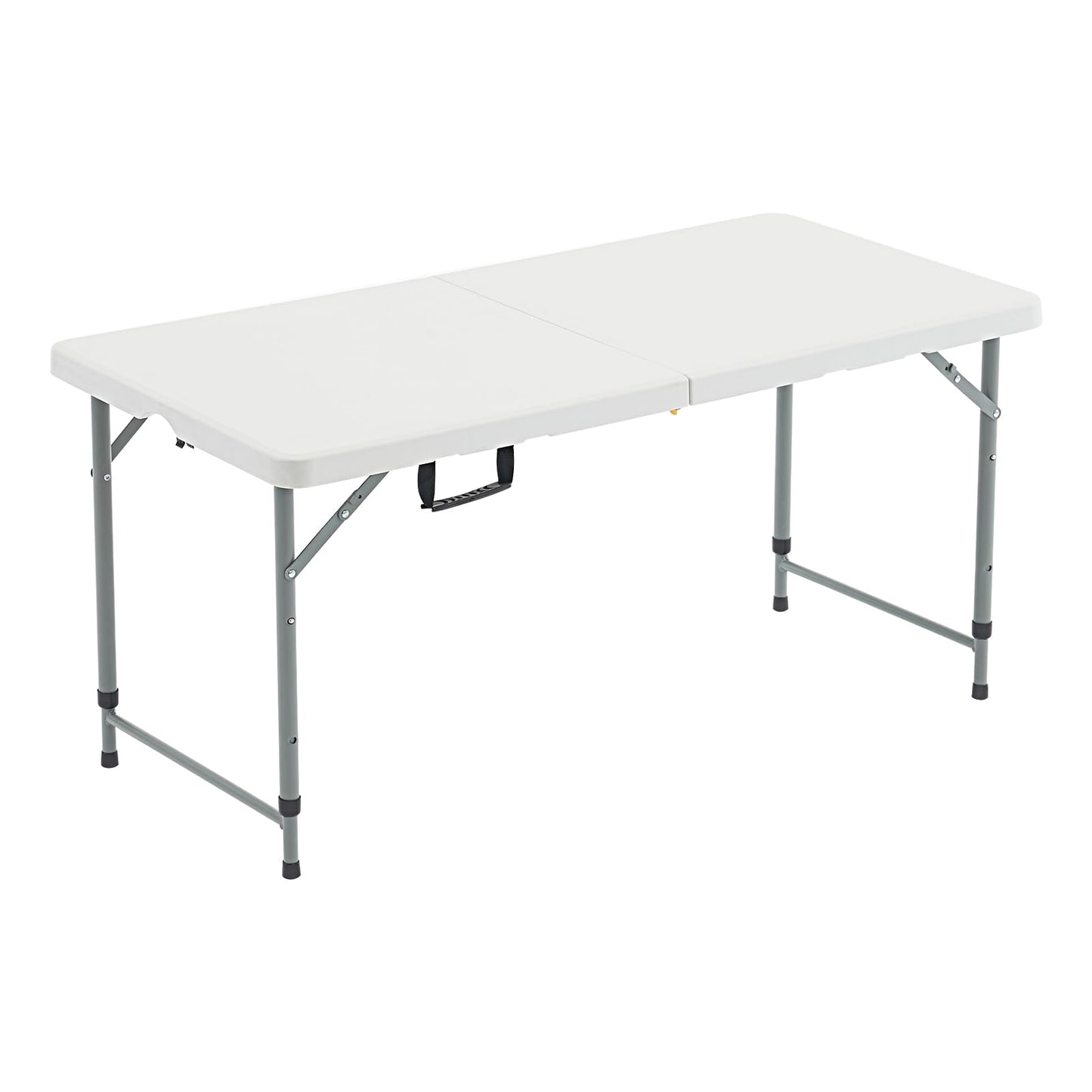 Nazhura 4 Foot Foldable/Folding Table Heavy Duty, Durable and Portable for Dining Picnic and Party