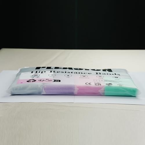 Fabric Resistance Bands for Working Out, 5 Levels Booty Bands for Women Men, Cloth Workout Bands Resistance Loop Exercise Bands for Legs Butt at Home Fitness, Yoga, Pilates