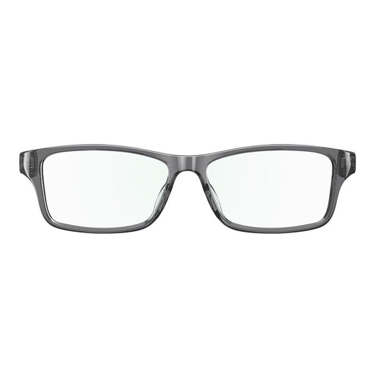 Amazon Echo Frames, an Alexa device (newest model), Smart glasses with Alexa, Modern Rectangle frames in Charcoal Gray with blue light filtering lenses