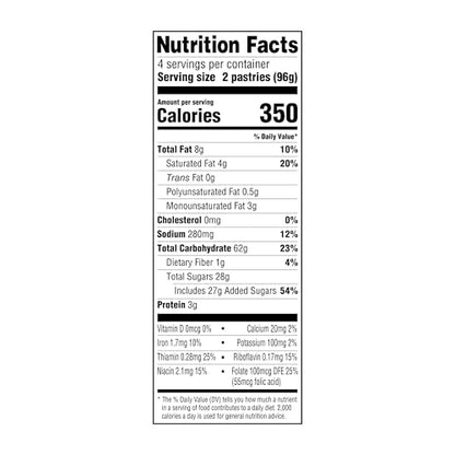 Amazon Grocery, Frosted Toaster Pastries, Strawberry, 13.5 Oz, 8 Ct (Previously Amazon Fresh, Packaging May Vary)