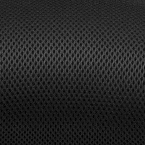 Flash Furniture Nicholas Mid-Back Swivel Desk Chair with Wheels, Mesh Back, Padded Seat, and Armrests, Adjustable Height Mesh Ergonomic Office Chair, Black