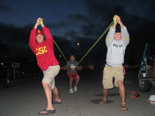 ORIGINAL HD Beast 300 to 500 Yd Water Balloon Slingshot/Cannon/Launcher - AUTHENTIC