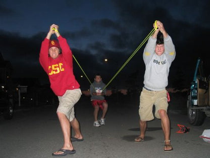 ORIGINAL HD Beast 300 to 500 Yd Water Balloon Slingshot/Cannon/Launcher - AUTHENTIC