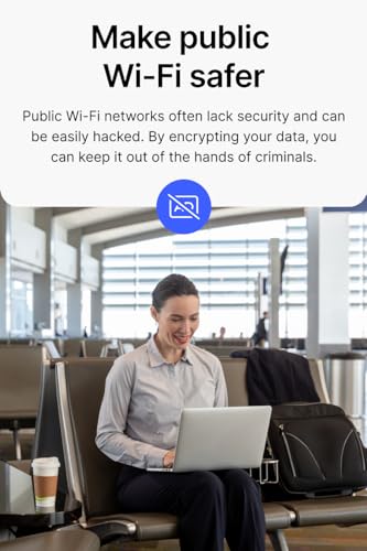 NordVPN Standard – 1-Year VPN & Cybersecurity Software Subscription For 6 Devices - Block Malware, Malicious Links & Ads, Protect Personal Information | PC/Mac/Mobile | Activation Code via Mail