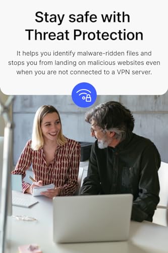 NordVPN Standard – 1-Year VPN & Cybersecurity Software Subscription For 6 Devices - Block Malware, Malicious Links & Ads, Protect Personal Information | PC/Mac/Mobile | Activation Code via Mail