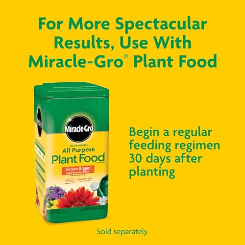 Miracle-Gro Potting Mix, For Container Plants, Flowers, Vegetables, Annuals, Perennials, Shrubs, Feeds for up to 6 Months, 16. qt., 2-Pack