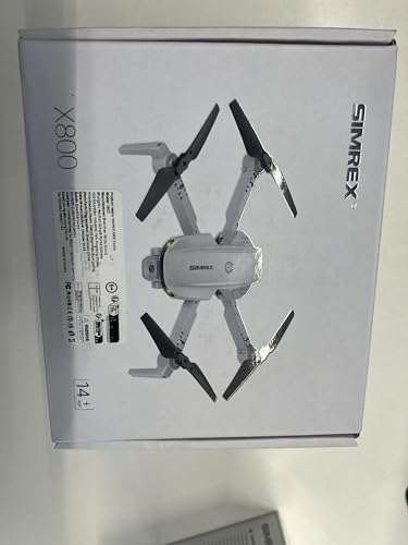 SIMREX Drone With Camera 1080P for Kids And Adults, RC Quadcopter with Altitude Hold, Mini Drone With One Key Start, Waypoint Fly, Headless Mode, 3D Flip, 3 Speeds, Remote Control Drone for Beginners