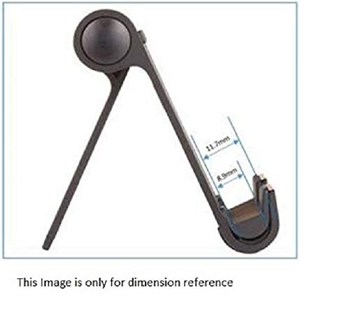 AmazonBasics L6LSH001-CS-R Multi-Angle Portable Stand for Tablets, E-readers and Phones - Silver