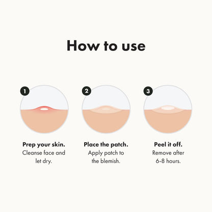 Mighty Patch™ Original patch from Hero Cosmetics – The #1 Hydrocolloid Acne Pimple Patch for Shrinking Zits and Whiteheads in 1 use; Nighttime Spot Stickers for Face and Skin (36 Count)