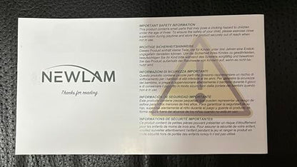 Newlam Kalimba Thumb Piano 17 Keys, Portable Mbira Finger Piano Gifts for Kids and Adults Beginners Wood