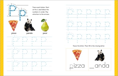 My First Learn-to-Write Workbook: Practice for Kids with Pen Control, Line Tracing, Letters, and More!
