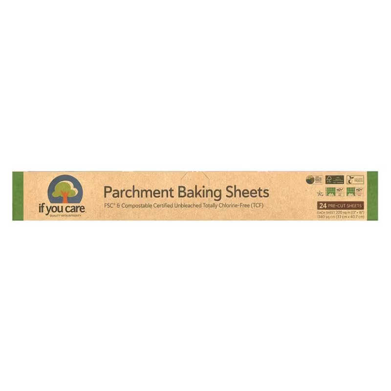 If You Care, Parchment Baking Sheets, 24 Count