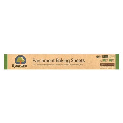If You Care, Parchment Baking Sheets, 24 Count