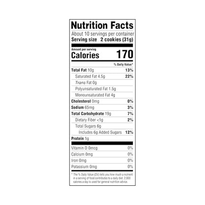 Amazon Grocery, Pecan Shortbread Cookies, 11.3 Oz (Previously Happy Belly, Packaging May Vary)