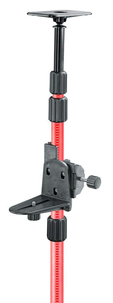 Firecore 13 Ft./4m Telescoping Laser Pole with 1/4-Inch by 20-Inch Laser Mount, Adjustable Laser Level Mounting Pole for Rotary and Line Lasers-FLP400A