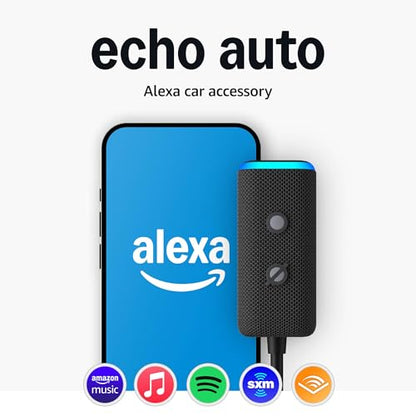 Amazon Echo Auto (newest model), Add Alexa to your car