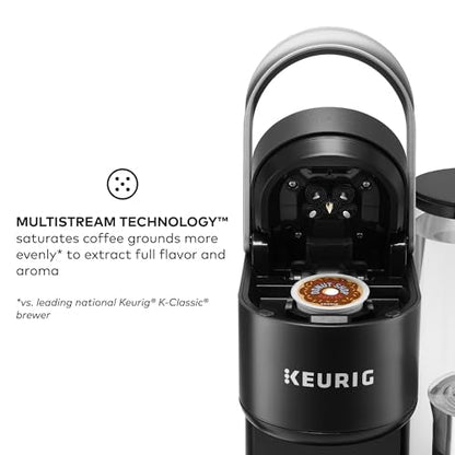 Keurig K-Cafe SMART Single Serve K-Cup Pod Coffee Maker, Black
