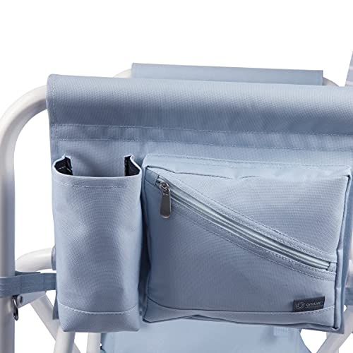 PICNIC TIME ONIVA - Outdoor Directors Chair with Side Table - Beach Chair for Adults - Camping Chair with Table