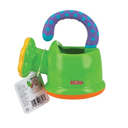 Nuby Watering Can Bath or Outdoor Toy for Toddlers and Kids - Spring and Summer Outside Play -18+ Months - Interactive and Fun Baby Bath Essentials