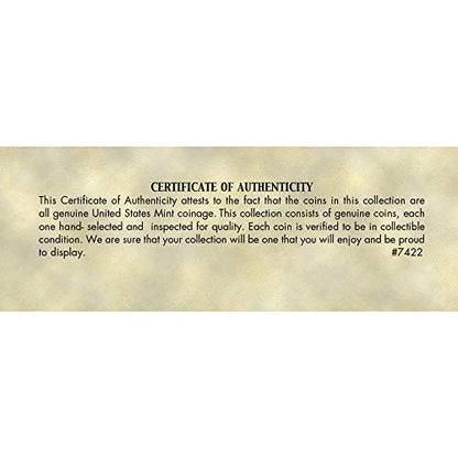 Lincoln Wheat Penny Collectors Coin Set 1934–1958 (25 Coins) with 1943 WWII Steel Strike Penny Pack – The Last 25 Years Collection by American Coin Treasures