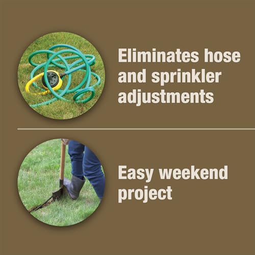 Rain Bird 32ETI Easy to Install In-Ground Automatic Sprinkler System Kit