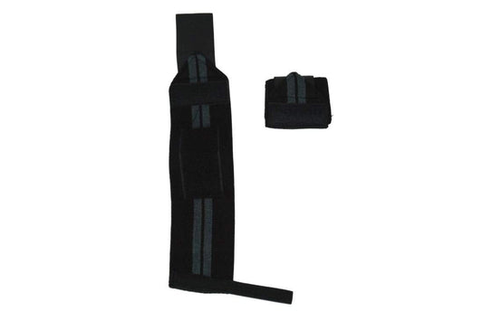 2POOD Wrist Wraps for Weightlifting Powerlifting, Weightlifting, Cross Training, Bodybuilding for Men and Women (Charcoal)