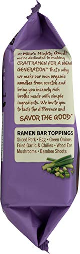 Mikes Mighty Good, Ramen Tonkotsu Pork Spicy Pillow Pack, 2.4 Ounce