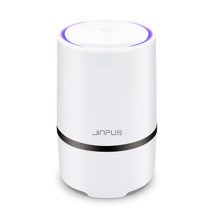 JINPUS Air Purifier Small Portable Air Cleaner for Bedroom with HEPA Filter, Upgraded Low Noise Home Air Purifiers GL-2103 (Powered by 4.9 ft USB Cable, No Adapter)