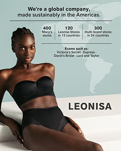 Leonisa Women's Posture Corrector Wireless Back Support Bra, White, 40C