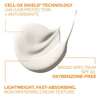 La Roche-Posay Anthelios Melt-In Milk Sunscreen SPF 60, Sunscreen For Body & Face, Broad Spectrum SPF + Antioxidants, Oil Free, Lightweight & Fast Absorbing, Oxybenzone Free