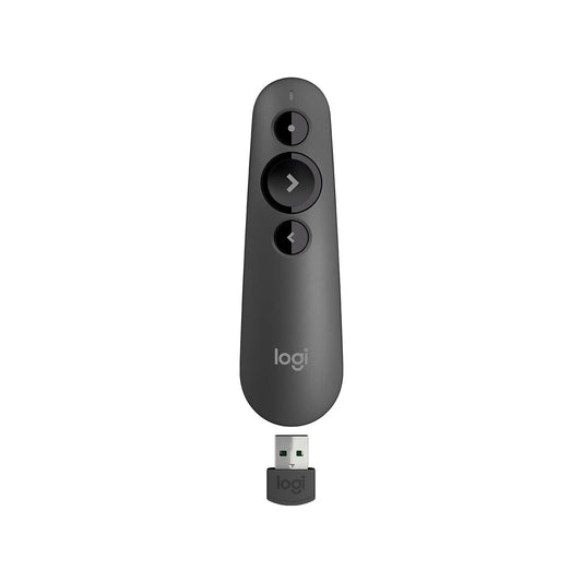 Logitech R500 Laser Presentation Remote Wireless Presenter, W126636324 (Remote Wireless Presenter Bluetooth/RF Graphite Logitech R500 Laser Presentation Remote, Bluetooth/RF,)