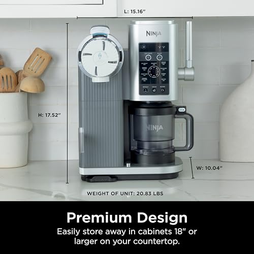 Ninja Swirl by CREAMi Ice Cream and Soft Serve Maker, Sorbet, Milkshake, Frozen Yogurt, Low Calories Program & More, 13-in-1, Soft Serve Handle, (2) CREAMi Swirl 16oz Pints, For Kids & ALL ages, NC701