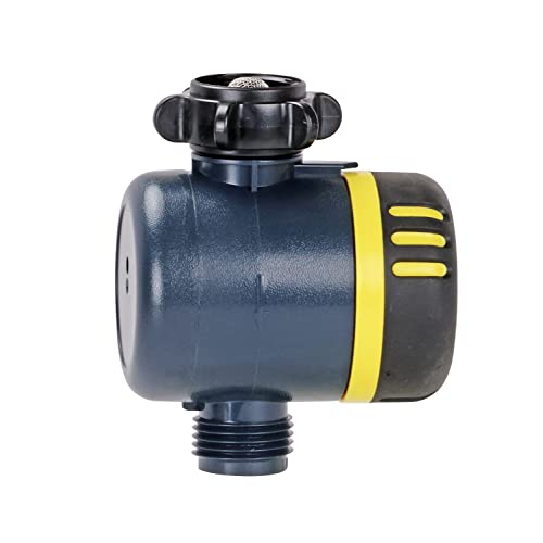 Melnor 65136AMZ Mechanical Timer, Black, Yellow