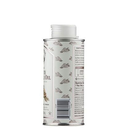 La Tourangelle, White Truffle Oil, Complex Gourmet Earthy Flavor for Drizzling over Pasta, Popcorn, Vegetables, Potatoes, Soup and More, 8.45 Fl Oz