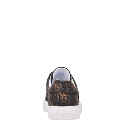 Guess Women's Loven3 Sneaker, Brown Multi 908, 7