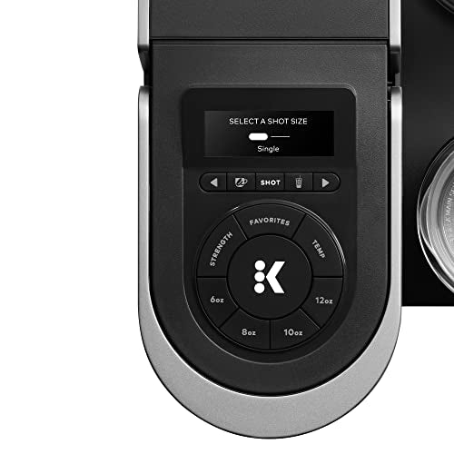 Keurig K-Cafe SMART Single Serve K-Cup Pod Coffee Maker, Black